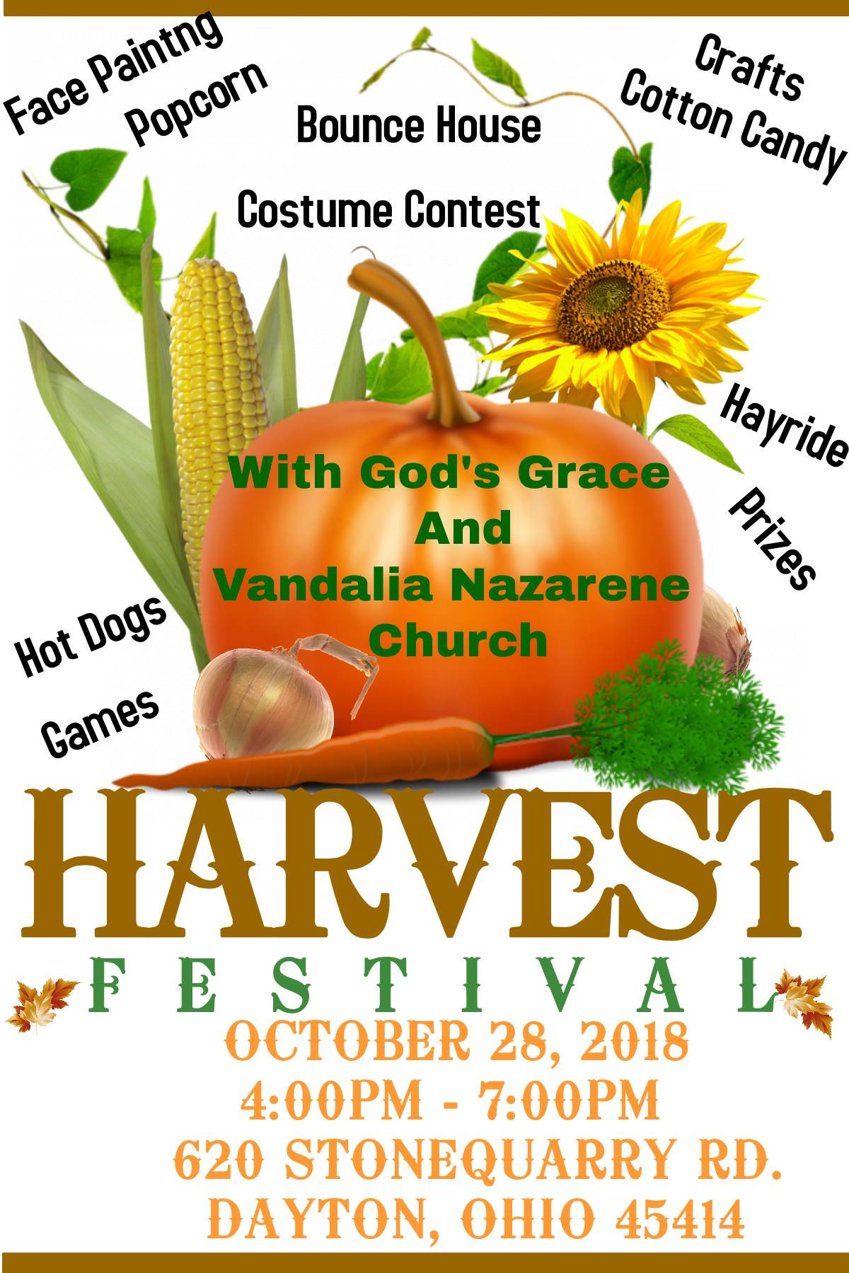 Harvest Festival. With God's Grace
